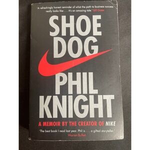 Shoe Dog Phil Knight Nike Memoir Paperback Business Biography 9781471146725